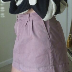 BDG Chino Mauve Skirt